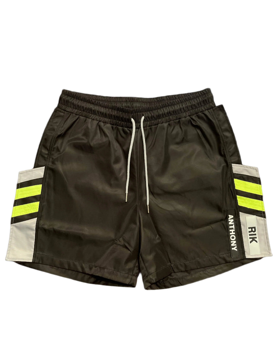 RIK LUXURY FLARE SWIM SHORTS