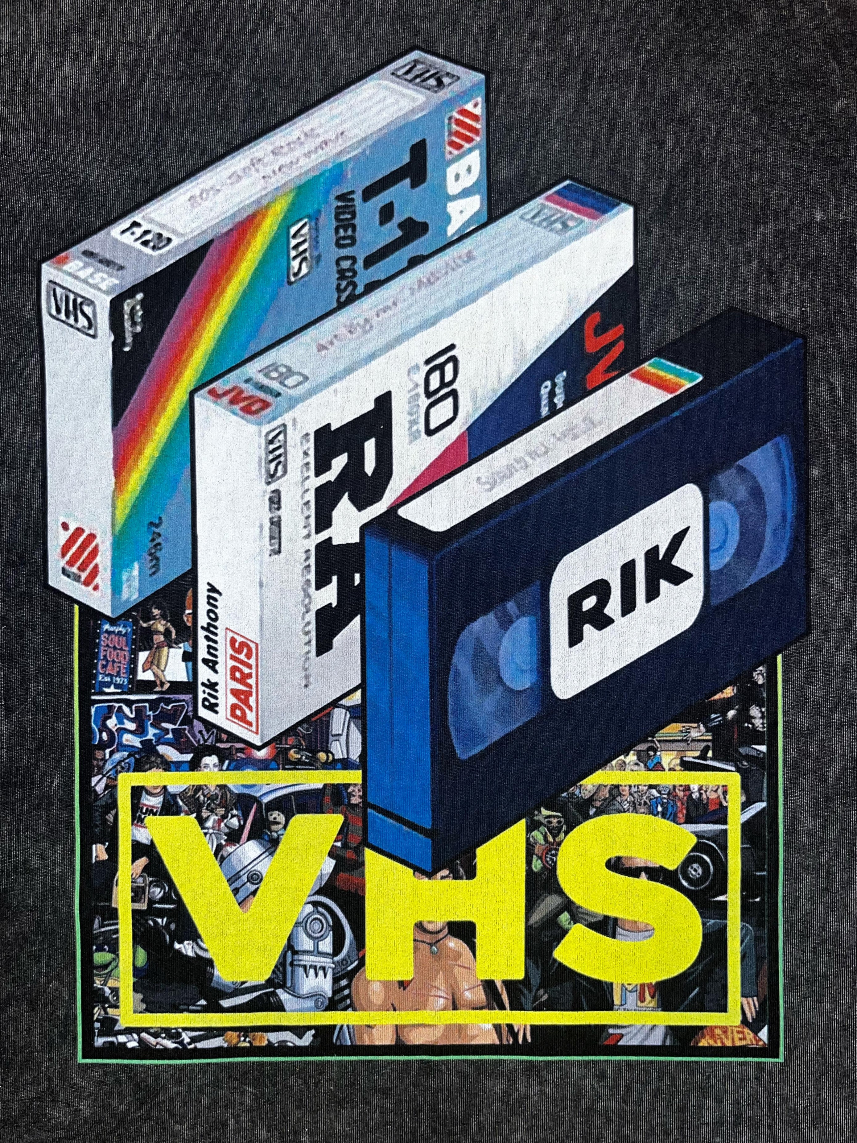 VHS RIK 80'S T-SHIRT