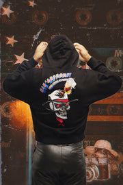 CRÂNE DE COWBOY HOODED SWEATSHIRT